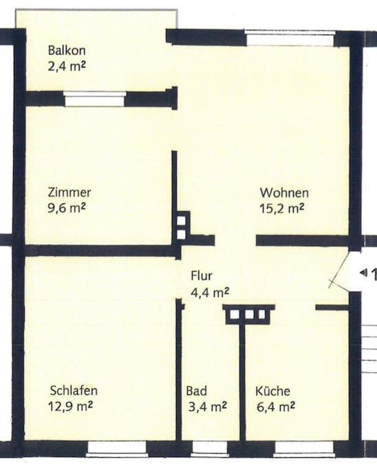 Country Style Apartment With Balcony Near Fair Hannover Buitenkant foto
